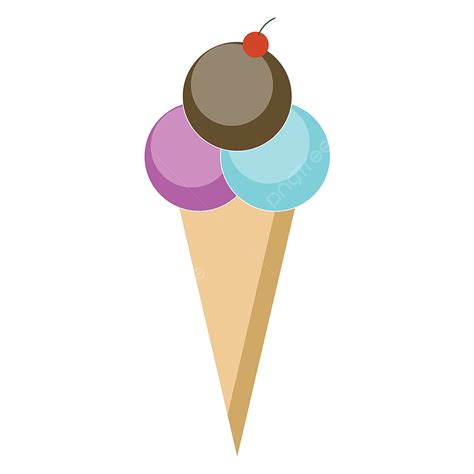 Ice Cream Cone Vector Or Color Illustration Ice Cream Cone Scoop PNG And Vector With