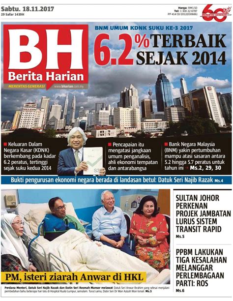 Berita Harian Malaysia-18 Novmber 2017 Magazine