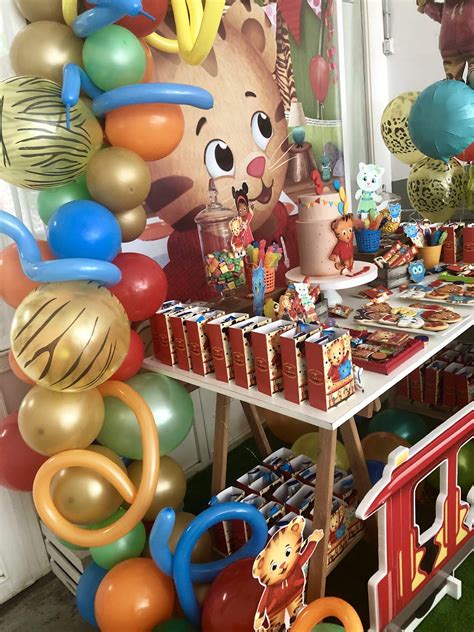 Daniel Tiger Birthday Party Ideas Photo 10 Of 17 Catch My Party
