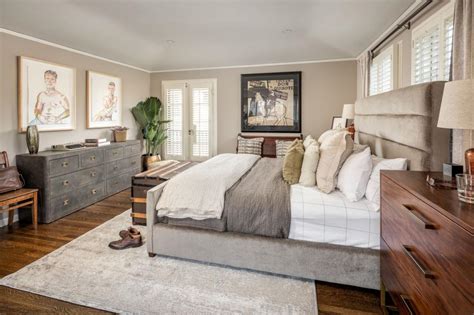 12 minimal rustic bedrooms that will call you to relax. Rustic Gray Master Bedroom Retreat | HGTV