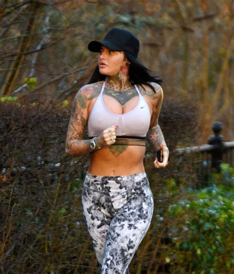 Jemma Lucy In Tights And Sports Bra GotCeleb