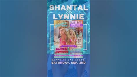 Watch Shantal Monique And Lynnie Marie Will Be Hosting At Sapphire Pool