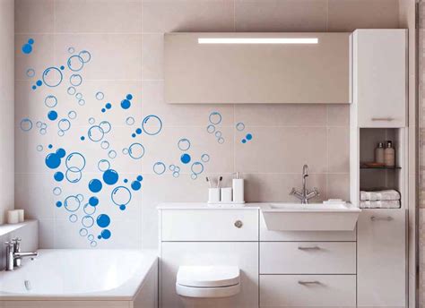 90x Multi Size Bubbles Bathroom Shower Door Vinyl Wall Stickers