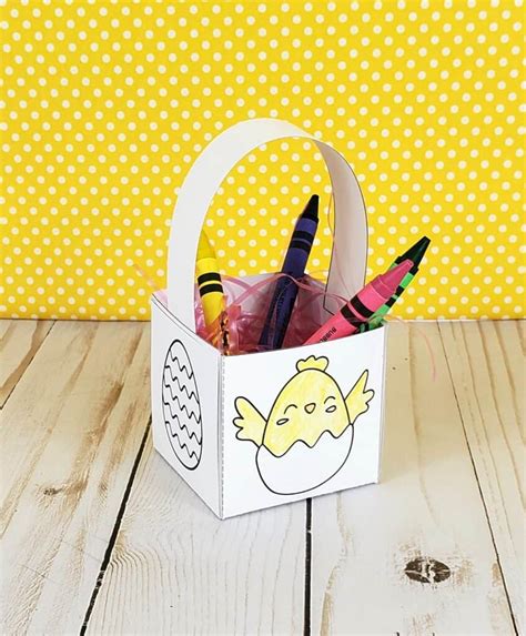 4 Easy Easter Basket Templates Free Printable Cassie Smallwood