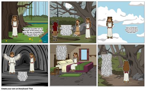 The Myth Of Cupid And Psyche Storyboard By F10f2bf2