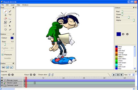 Descargar Pencil Gratis Dibujar Y Animar Caricaturas Software De