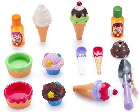 Buy Jaxojoy Ice Cream Set Ice Cream Shop T Playset For Kids With