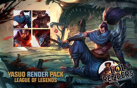 League Of Legends Yasuo Render Pack By Viciousblue On Deviantart