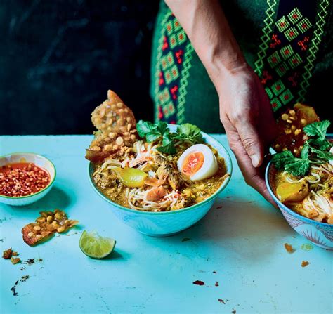 Mohinga Burmese Fish Soup Recipe Saturday Kitchen