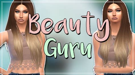 The Sims 4 Cas Beauty Guru Youtube