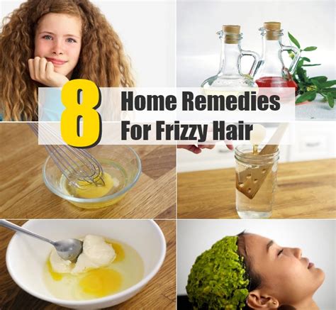 If none of the options above helps, ask your stylist about this treatment. Top 8 Home Remedies For Frizzy Hair | DIY Home Things