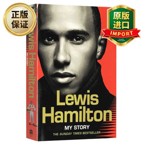 英文原版 Lewis Hamilton 刘易斯汉密尔顿 我的故事书 汉密尔顿自传 黑人赛车手f1新星 Lewis Hamilton英文版人物