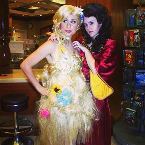 Traci Hines As Rapunzels Hair And Madeline As Mother Gothel Cosplay