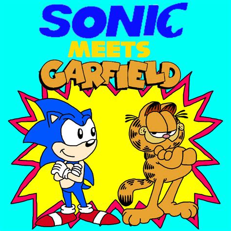 Sonic Meets Garfield By Superg Bot On Deviantart