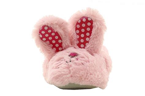 Stride Rite Toddler Girls Fuzzy Bunny Slippers Shoes