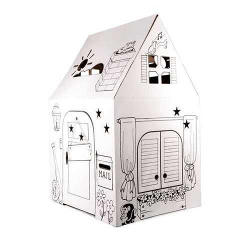 Easy Playhouse Cardboard Clubhouse Michaels