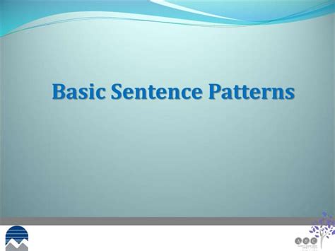 Basic Sentence Patternppt