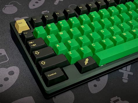Geonworks Dark Green F13 Wkl Frog Tkl Mechanical Keyboard Computers