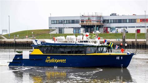 Schifffahrt Neue Fähre Soll Juist Flexibler Erreichbar Machen Zeit