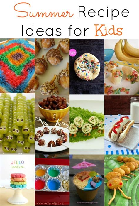 For starters, i just really like treats. Summer Recipe Ideas for Kids - the Grant life