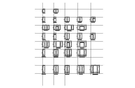 Drawing Of Window Wood Casement Detail Autocad File Cadbull