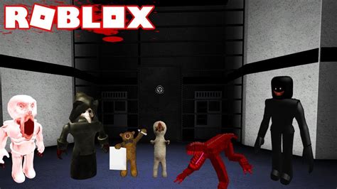 Les Scps De Roblox Roblox Scp Game And Monsters Youtube