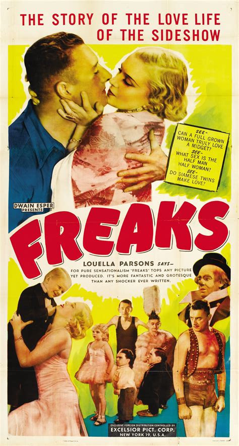 Freaks 1932 Poster Unbeliefe