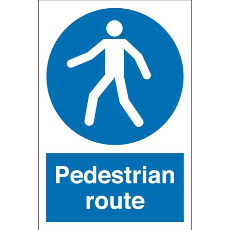 Pedestrian Route Signs From Key Signs Uk