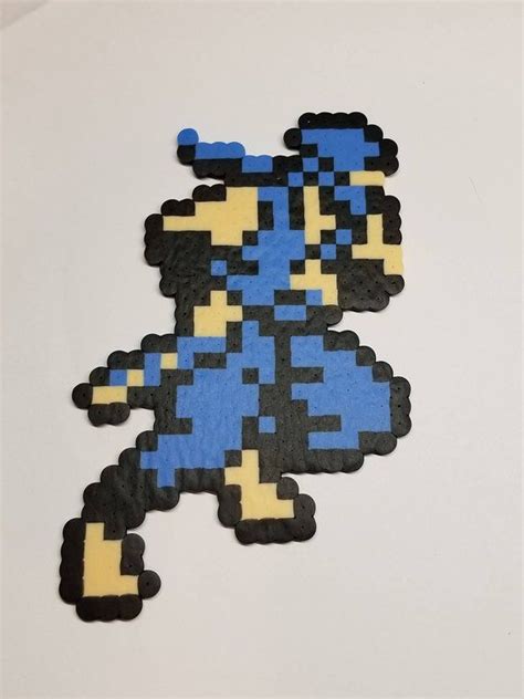 Ryu Hayabusa From Ninja Gaidenrunning Nes Game Sprite Perler Bead