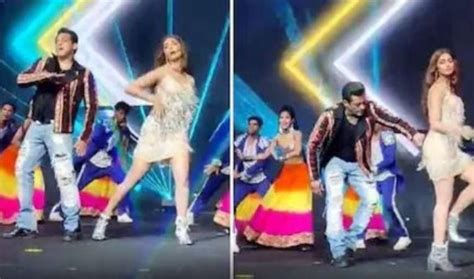 Salman Khans Jumme Ki Raat Dance With Pooja Hegde Gets Extremely Awkward Ibtimes India