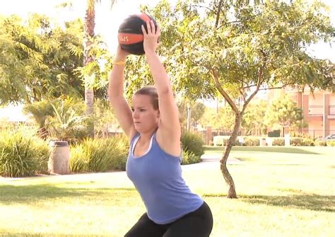 Medicine Ball Exercises Living Fit Lifestyle