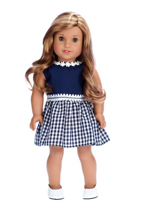 Saturday Afternoon Clothes For 18 Inch American Girl Doll Navy Blue