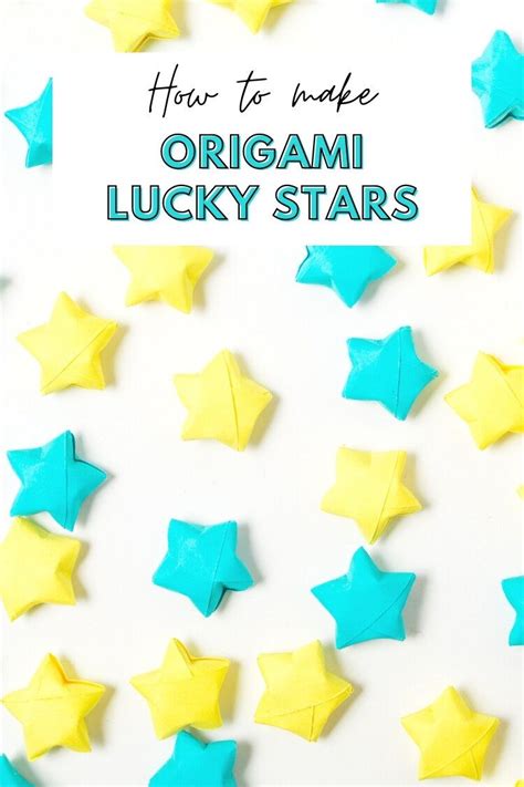 Oragami Star Easy Origami Star Origami Lucky Star How To Make
