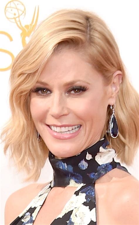 Julie Bowens Blue Earrings From 2014 Emmys Best Bling E News