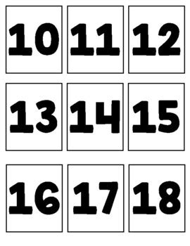 Maybe you would like to learn more about one of these? Number Cards 1-50 by MissLeePE | Teachers Pay Teachers