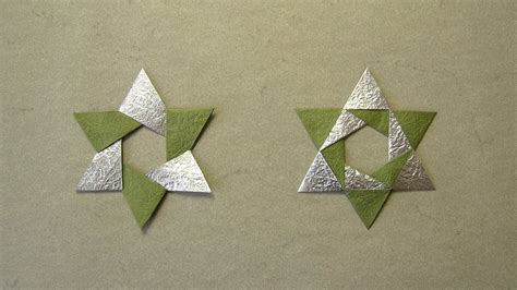How do you make an origami christmas tree out of money? Christmas Origami Instructions: Hex Star (Maria Sinayskaya ...