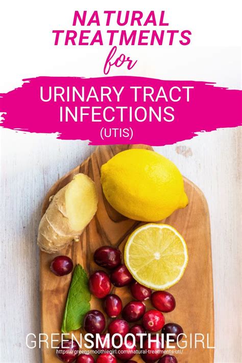 Natural Treatments For Urinary Tract Infections Utis Greensmoothiegirl Healing Food