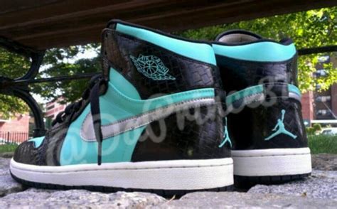 Air Jordan 1 High Tiffany Custom By D Prince Customs Sneakerfiles
