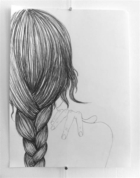 Braid Series Number 1 How To Draw Hair Realistic Drawings How To