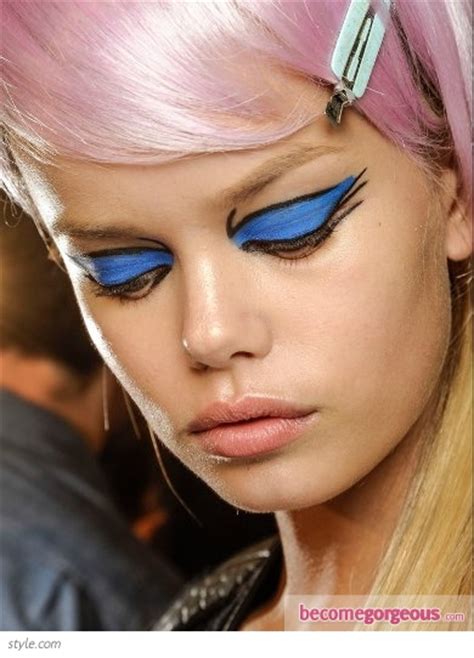 Pictures Colorful Eye Makeup Trends Spring 2013