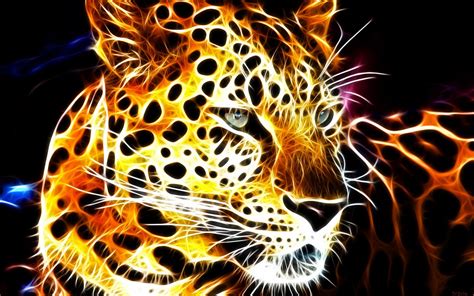 Best 3d Animal Wallpaper Cool Glowing Pictures Animals 1920x1200