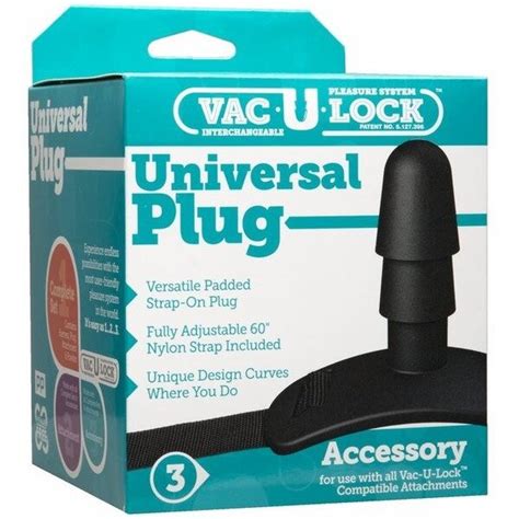 Plugs For Vac U Lock Strap Ons Vac U Lock Strap On Accessories From Doc Johnson Realistic