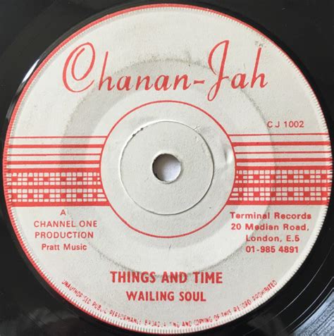Wailing Soul Things And Time 1977 Vinyl Discogs