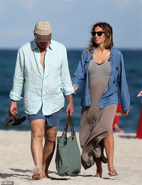 Richard Gere 69 Enjoys A Beach Day In Miami With Pregnant Wife