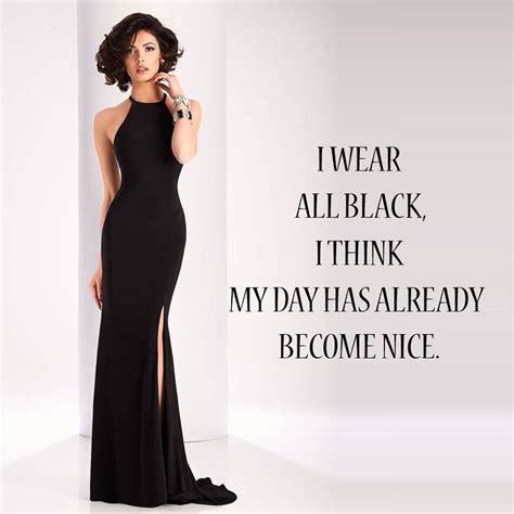Fashionquotes Quotes Blacklove Stylish Quote Wearing All Black