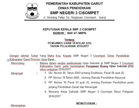Berikut jadwal pengawas ujian sekolah 2021 smkn 2 jakarta. Contoh SK Pengawas Ujian Sekolah Siap Pakai Format Word (Dengan gambar) | Sekolah, Pendidikan ...