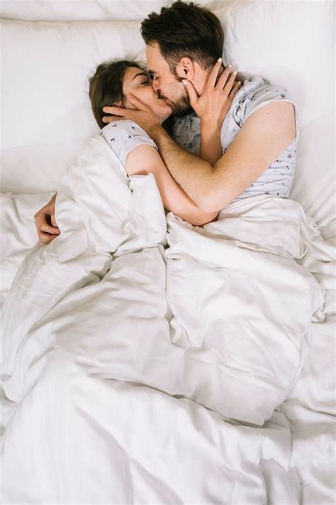Download Young Couple In Bed In The Morning For Free Cuddling Couples Cute Couples Kissing