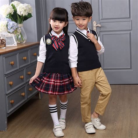 Students School Uniforms Japanese Children Clothing Sets For Girls