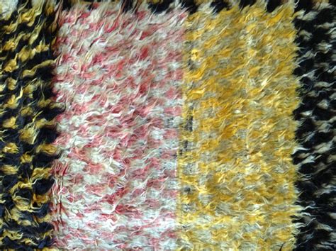 Mid 20th Century Handwoven Moroccan Shaggy Wool Rug Index Bb5270