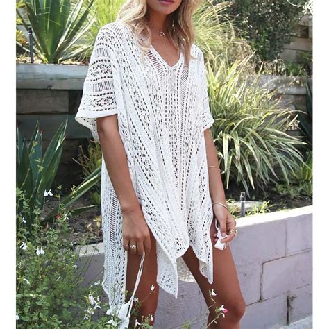 knitted pareo beach 2018 new bathing suit cover ups hollow sexy swimsuit cover up beach tunic